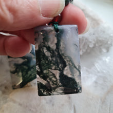 Load image into Gallery viewer, Moss Agate Bead Necklace
