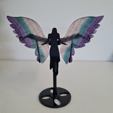 Load image into Gallery viewer, Fluorite Angel Wings