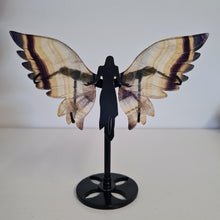 Load image into Gallery viewer, Fluorite Angel Wings