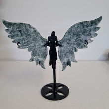 Load image into Gallery viewer, Moss Agate Angel Wings
