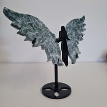 Load image into Gallery viewer, Moss Agate Angel Wings