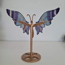 Load image into Gallery viewer, Fluorite Butterfly Wings