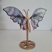 Load image into Gallery viewer, Fluorite Butterfly Wings