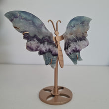 Load image into Gallery viewer, Feather Fluorite Butterfly Wings