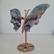 Load image into Gallery viewer, Feather Fluorite Butterfly Wings