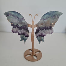 Load image into Gallery viewer, Feather Fluorite Butterfly Wings