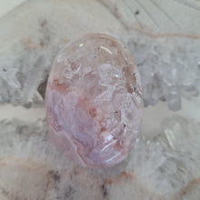 Load image into Gallery viewer, Pink Amethyst X Flower Agate Palmstone