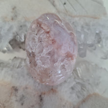 Load image into Gallery viewer, Pink Amethyst X Flower Agate Palmstone