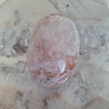 Load image into Gallery viewer, Pink Amethyst X Flower Agate Palmstone