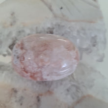 Load image into Gallery viewer, Pink Amethyst X Flower Agate Palmstone