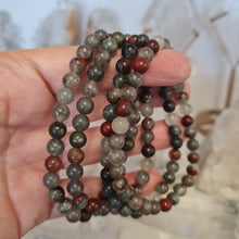Load image into Gallery viewer, Bloodstone Bracelet - 6 mm