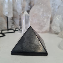 Load image into Gallery viewer, Shungite Pyramid - Polished