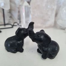 Load image into Gallery viewer, Black Obsidian Elephant