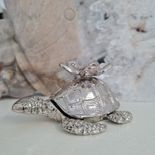 Load image into Gallery viewer, Turtle Sphere Stand -- Silver