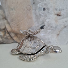 Load image into Gallery viewer, Turtle Sphere Stand -- Silver