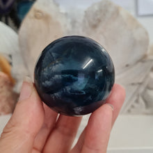 Load image into Gallery viewer, Blue Fluorite Sphere