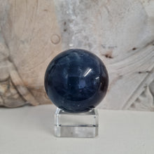 Load image into Gallery viewer, Blue Fluorite Sphere