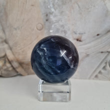 Load image into Gallery viewer, Blue Fluorite Sphere