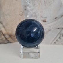 Load image into Gallery viewer, Blue Fluorite Sphere
