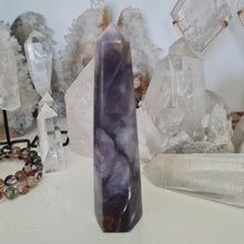 Load image into Gallery viewer, Purple Chalcedony Tower