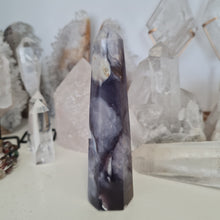 Load image into Gallery viewer, Purple Chalcedony Tower