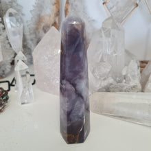 Load image into Gallery viewer, Purple Chalcedony Tower