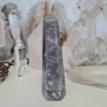 Load image into Gallery viewer, Purple Chalcedony Tower