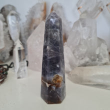 Load image into Gallery viewer, Purple Chalcedony Tower