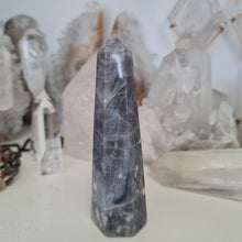 Load image into Gallery viewer, Purple Chalcedony Tower