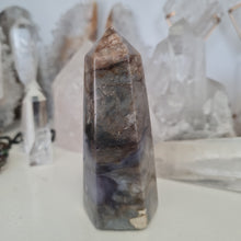 Load image into Gallery viewer, Purple Chalcedony Tower