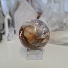 Load image into Gallery viewer, Purple Chalcedony Sphere