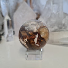 Load image into Gallery viewer, Purple Chalcedony Sphere