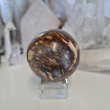 Load image into Gallery viewer, Purple Chalcedony Sphere