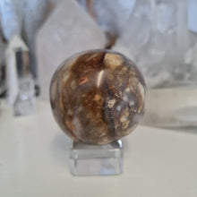 Load image into Gallery viewer, Purple Chalcedony Sphere