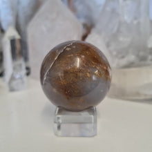 Load image into Gallery viewer, Purple Chalcedony Sphere