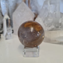 Load image into Gallery viewer, Purple Chalcedony Sphere