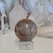 Load image into Gallery viewer, Purple Chalcedony Sphere