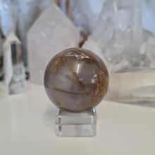 Load image into Gallery viewer, Purple Chalcedony Sphere