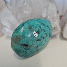 Load image into Gallery viewer, Amazonite and Smoky Quartz Palmstone