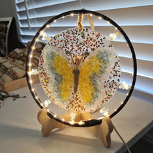 Load image into Gallery viewer, Crystal Chip Butterfly Light