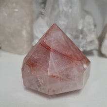 Load image into Gallery viewer, Fire Quartz Faceted Diamond