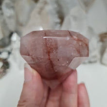 Load image into Gallery viewer, Fire Quartz Faceted Diamond