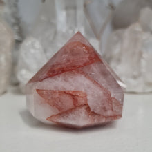 Load image into Gallery viewer, Fire Quartz Faceted Diamond