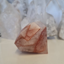 Load image into Gallery viewer, Fire Quartz Faceted Diamond