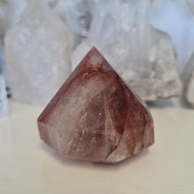 Load image into Gallery viewer, Fire Quartz Faceted Diamond