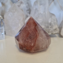 Load image into Gallery viewer, Fire Quartz Faceted Diamond