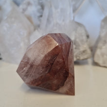 Load image into Gallery viewer, Fire Quartz Faceted Diamond