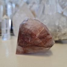 Load image into Gallery viewer, Fire Quartz Faceted Diamond