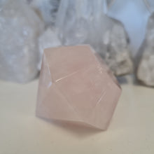 Load image into Gallery viewer, Rose Quartz Faceted Diamond
