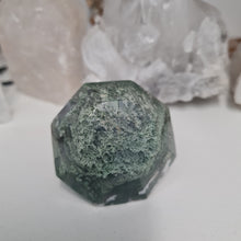 Load image into Gallery viewer, Moss Agate Faceted Diamond